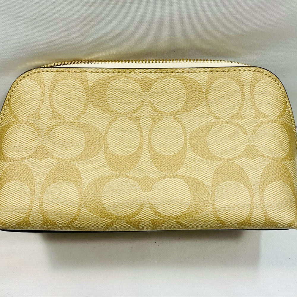 Coach Gold Cosmetic Bag - Picture 3 of 8